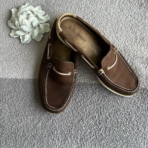 LL Bean Mule Deck Shoes